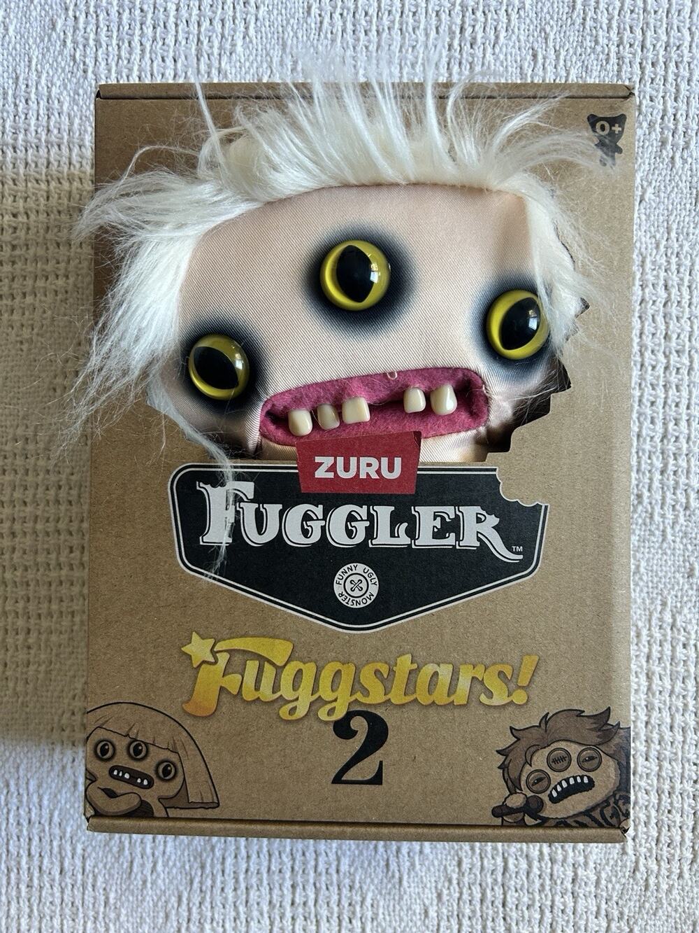 Zuru Fuggler Fuggstars Series 2 Lady Gaga Fugg 3-Eyed Monster Plush Figure New